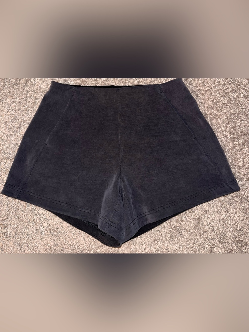 lululemon athletica High-Rise Black Athletic Shorts